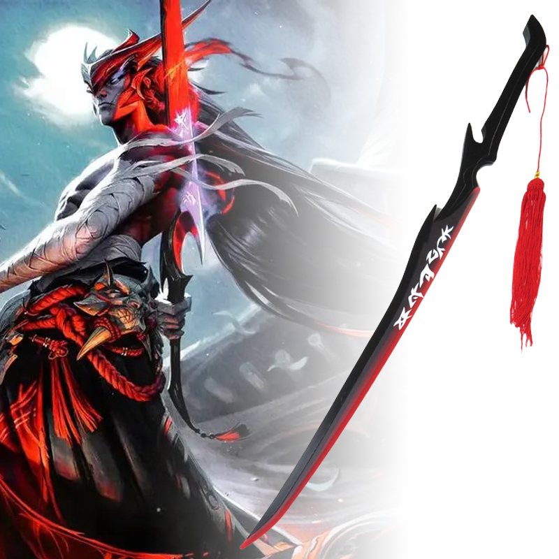 Anime Cosplay Real - Echte Größe Yone Katana Schwert League