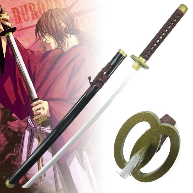 Anime Cosplay Real - 40 Zoll Himura Kenshin Katana Holzschwert