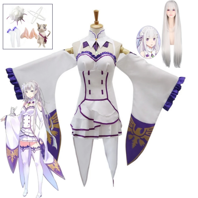 Anime Cosplay Re Zero - Les 0's Enfere Kara Hajimeru Isekai