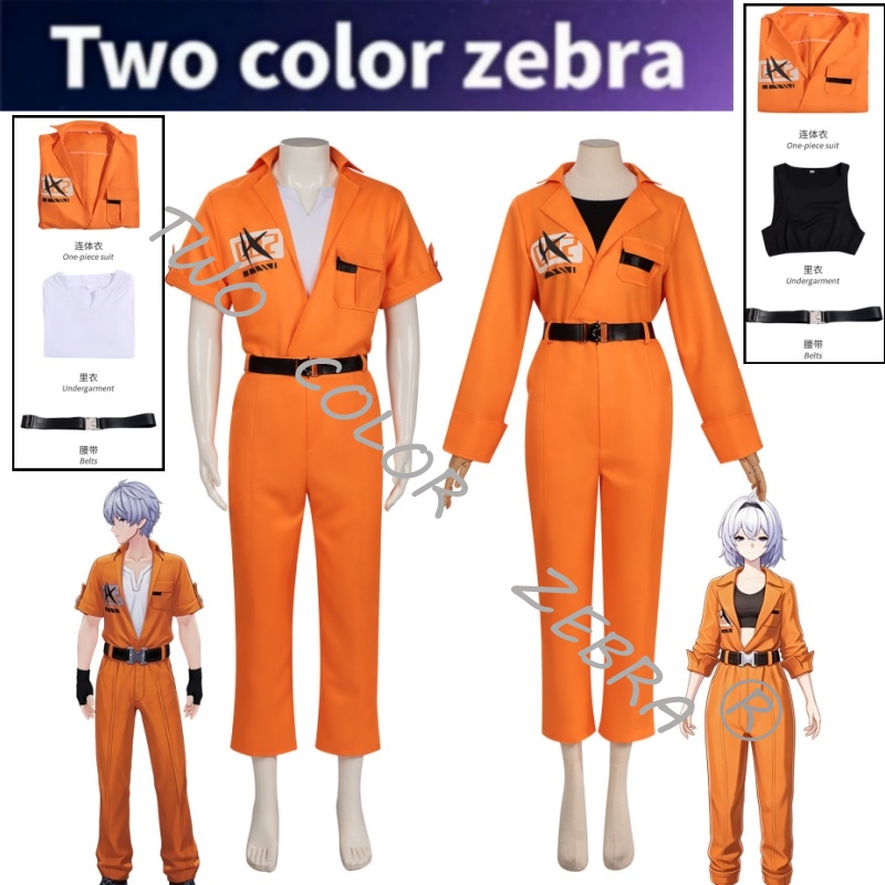 Anime Cosplay Zero Two - Game Neverness To Everness Zero Cosplay-Kostüme,