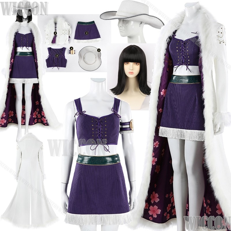Cosplay Anime Black Hair - Nico Anime Film Robin Cosplay Kostüm