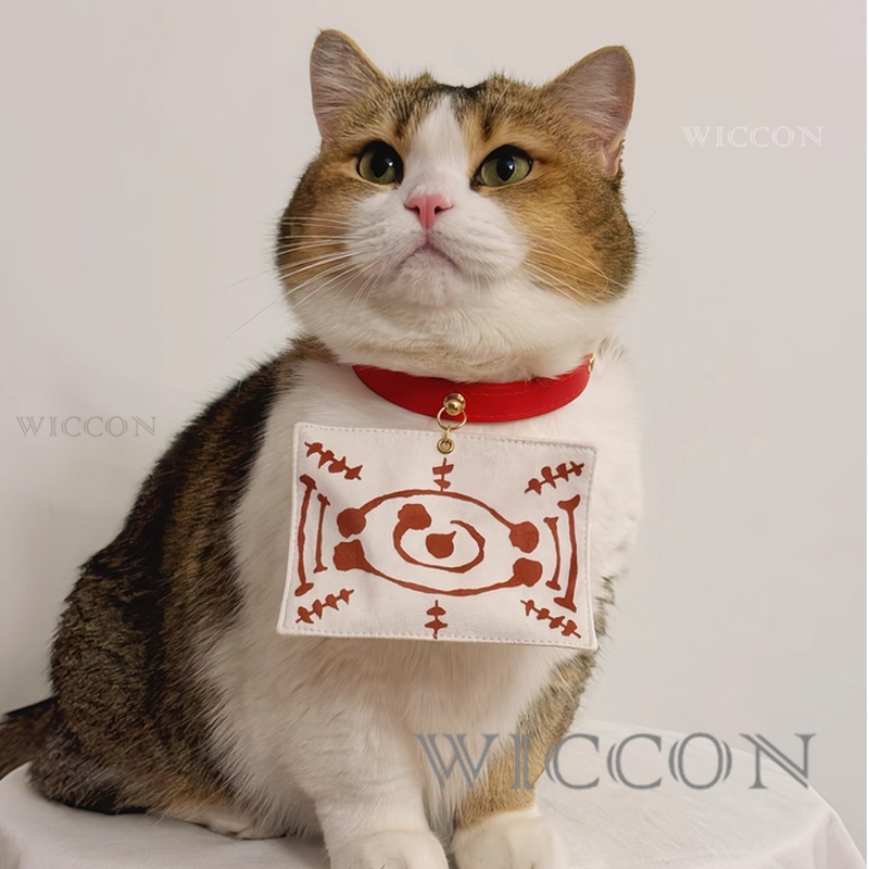 Cosplay Anime Jjk - Chachamaru Cat Tamayos Haustier-Cosplay-Dekorationen, niedliches Katzen-Cosplay-Halsband,