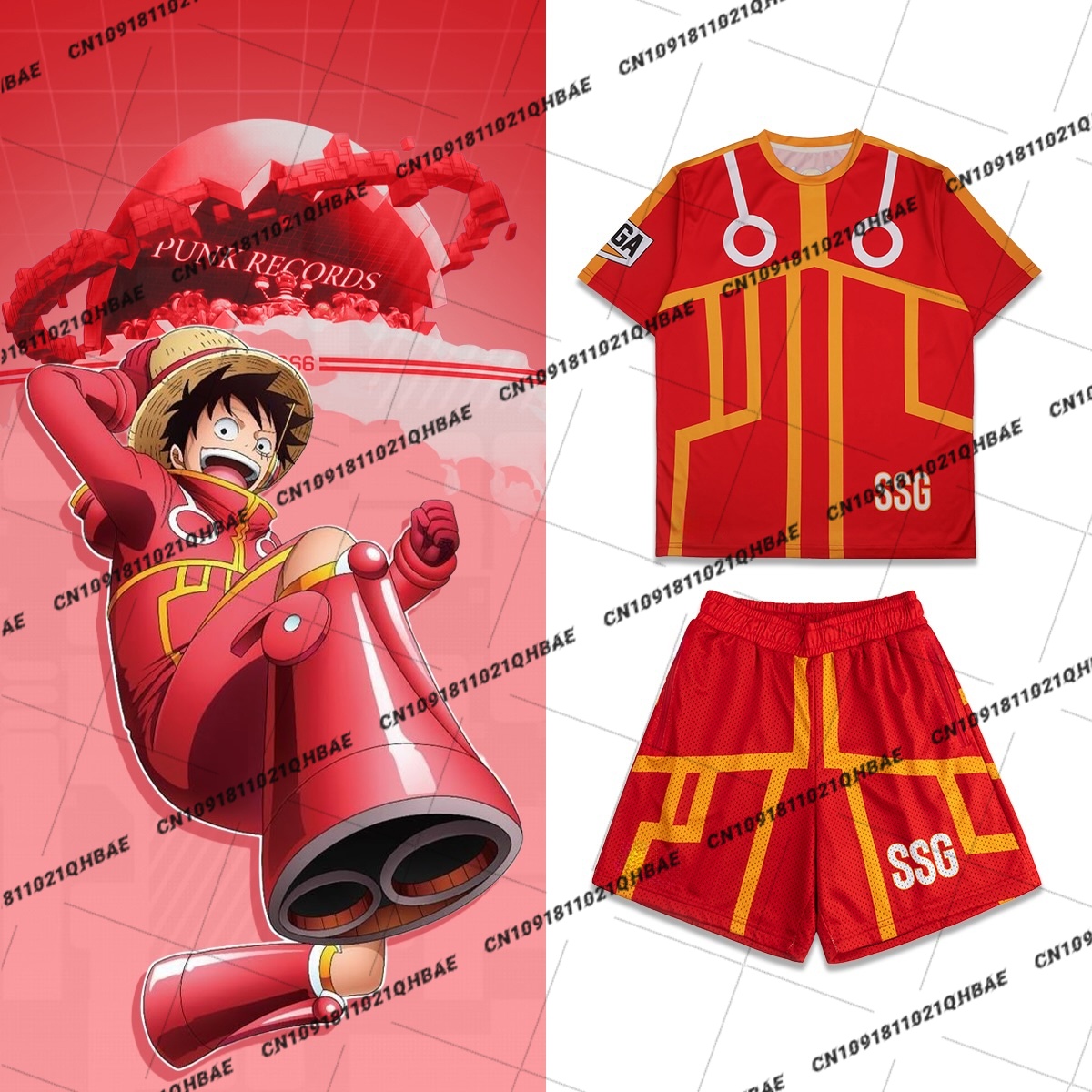 Anime Cosplay Roleplay - Neues Egghead Island Monkey D. Luffy