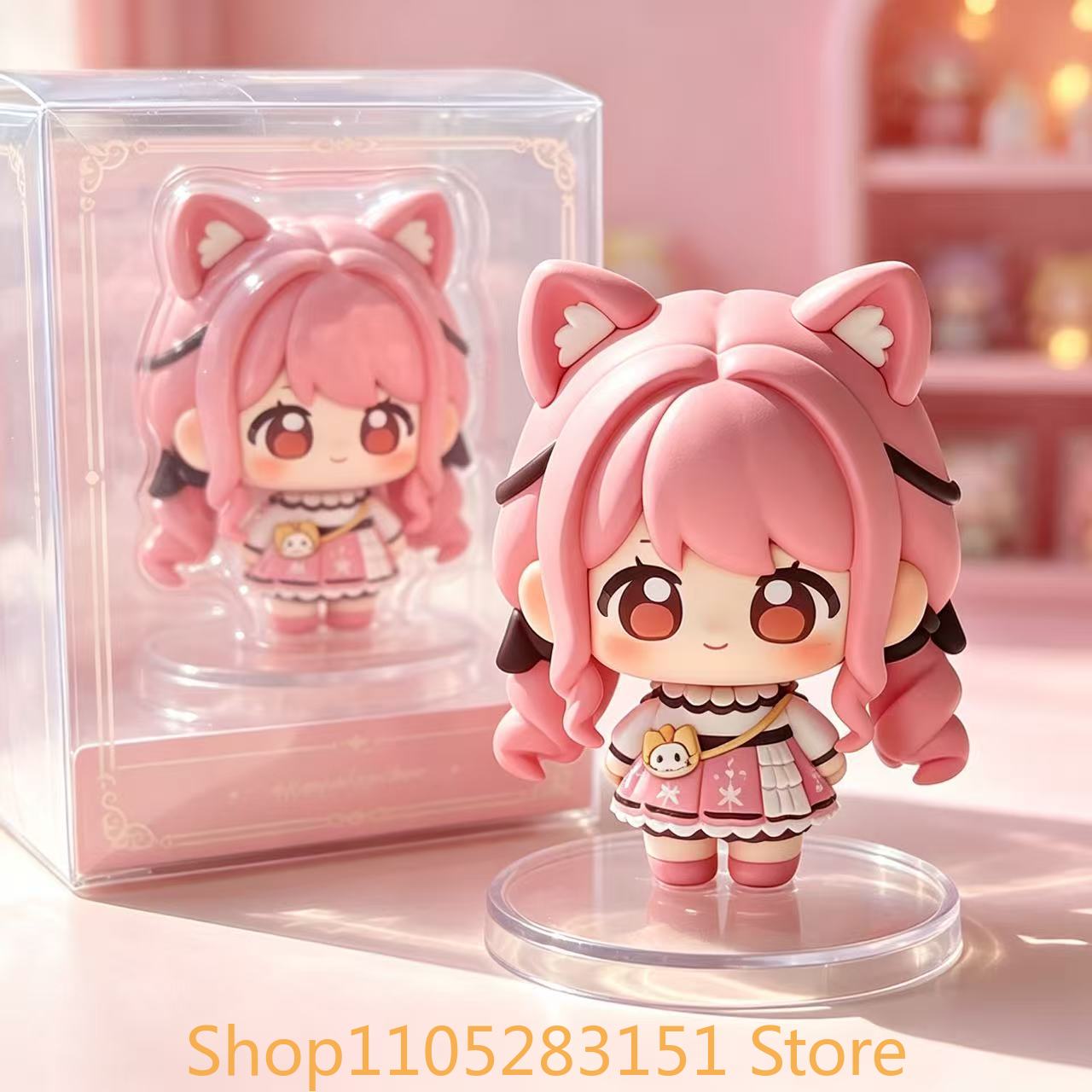 Anime Cosplay Roleplay - Infinity Nikki Anime Cosplay Q-Version PVC-Figur