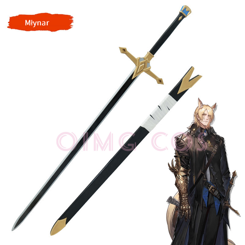 Anime Cosplay Sword - Arknights Mlynar Cosplay Requisiten Modellmesser und