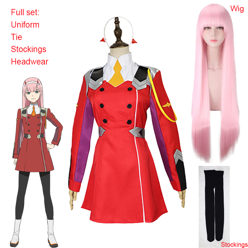Anime Cosplay Zero Two - Anime 02 Kleider DARLING in the