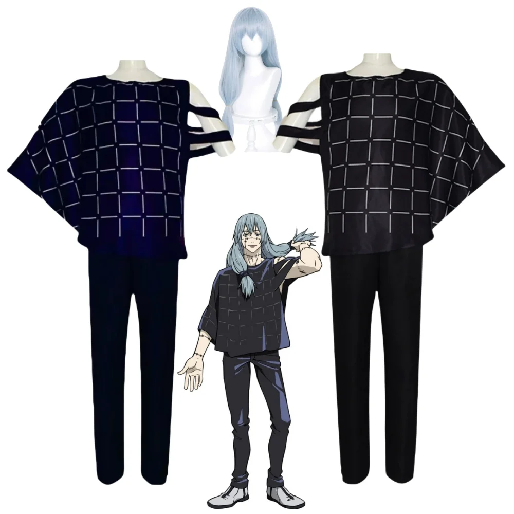 Cosplay Anime Jjk - Mahito Cosplay Anime JJK Kostüme Perücke