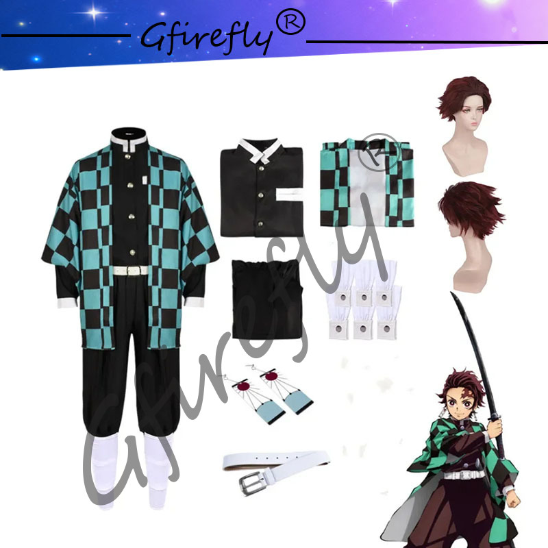 Kamado Tanjirou Cosplay Kostüm – Anime Cosplay Sword Bewertung und Preis