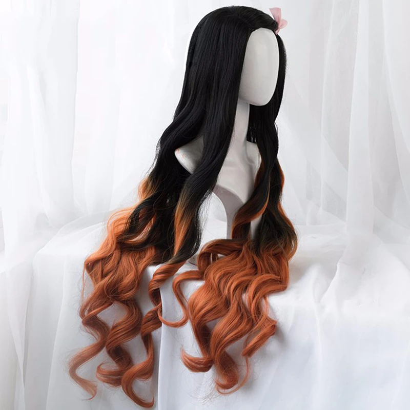 Kamado Nezuko Perücke Nezuko C – Anime Cosplay Realistic Bewertung und Preis