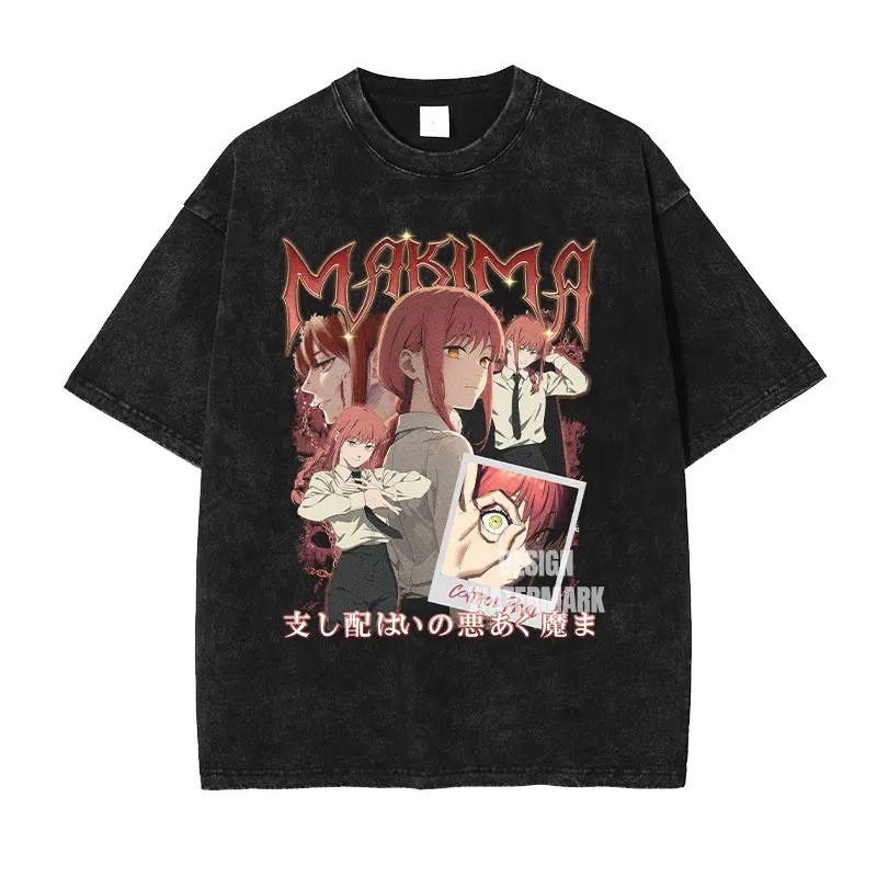 Bandai Anime Denji T-Shirt Vin – Anime Cosplay Makima Bewertung und Preis