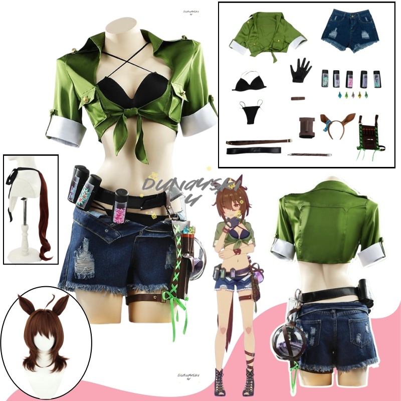 Agnes Tachyon Cosplay Umamusum – Anime Cosplay Bikini Bewertung und Preis