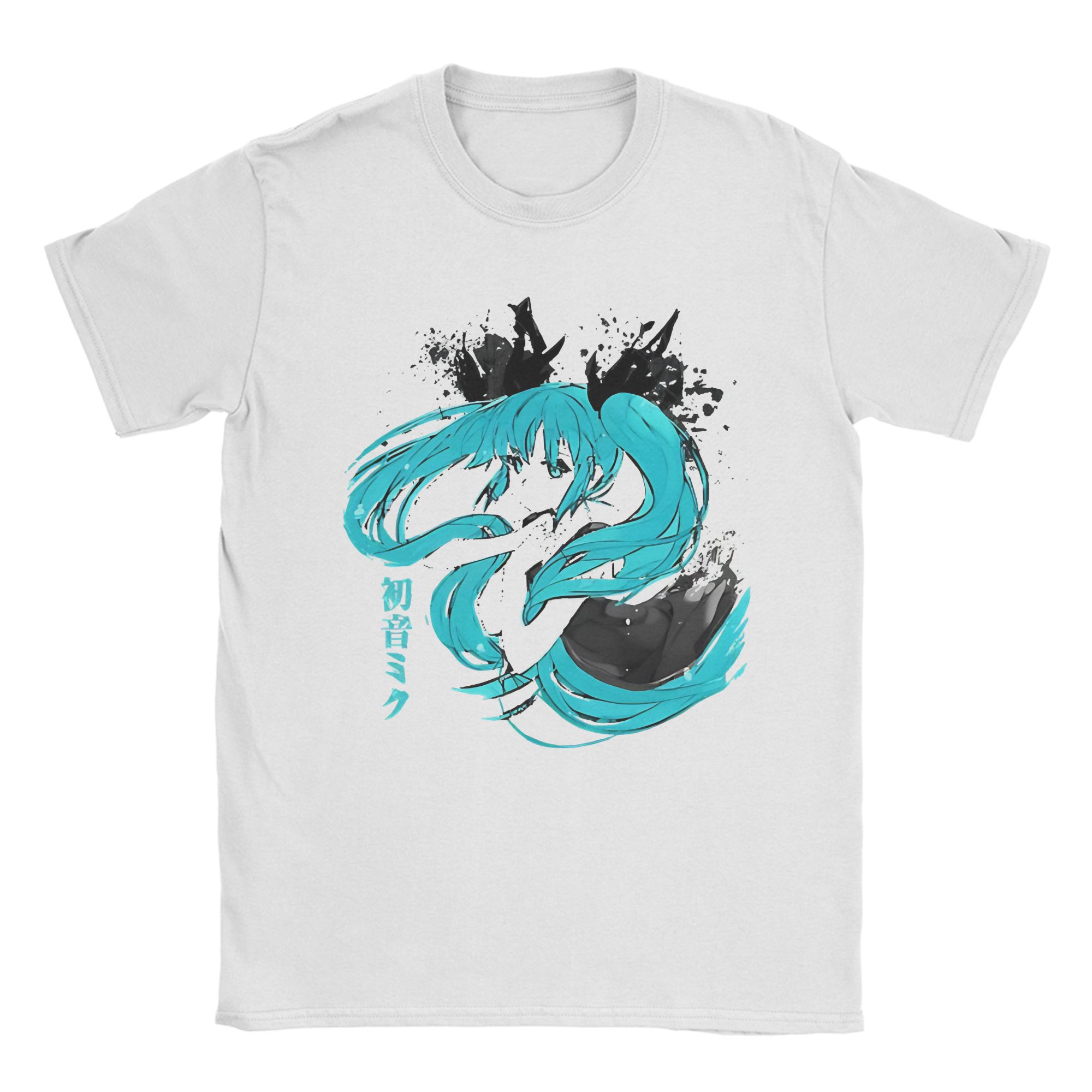 Hatsune Miku T-Shirt für Herre – Anime Cosplay Female Ideas Bewertung und Preis
