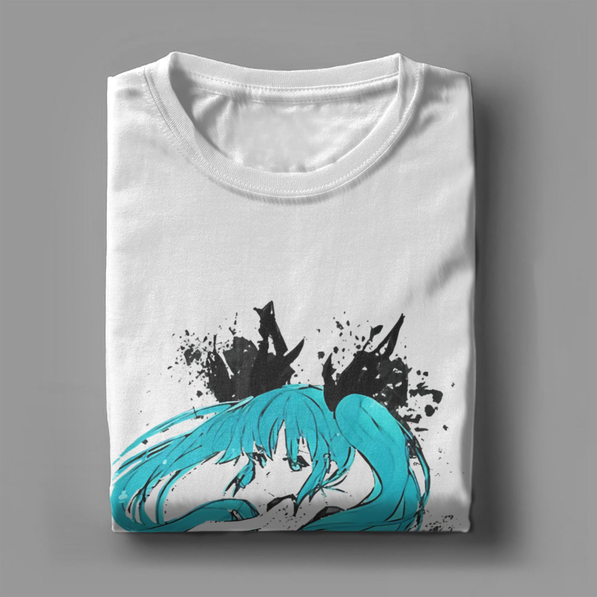 Hatsune Miku T-Shirt für Herre – Anime Cosplay Female Ideas Bewertung und Preis