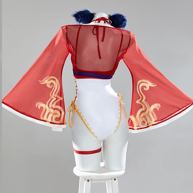 League of Legends Ahri Badeanz – Anime Cosplay Bikini Bewertung und Preis