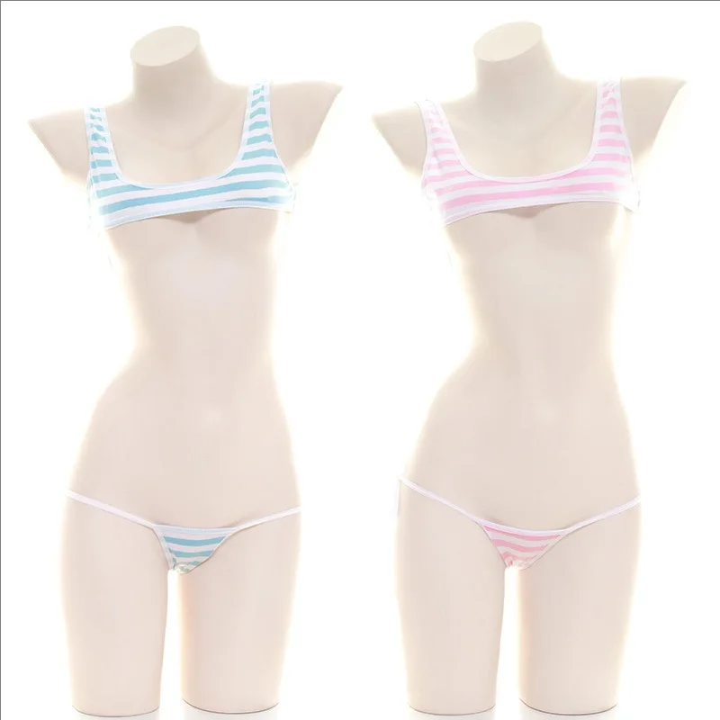 Damen Süßer Anime-Spiel-Dreite – Anime Cosplay Bikini Bewertung und Preis