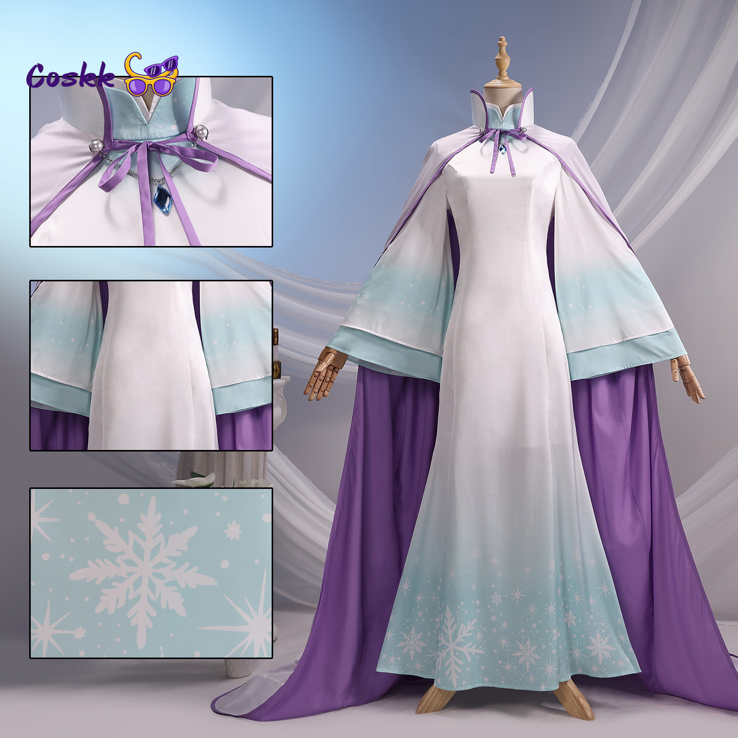 Emilia Cosplay Kostüm Re:Zero  – Anime Cosplay Re Zero Bewertung und Preis