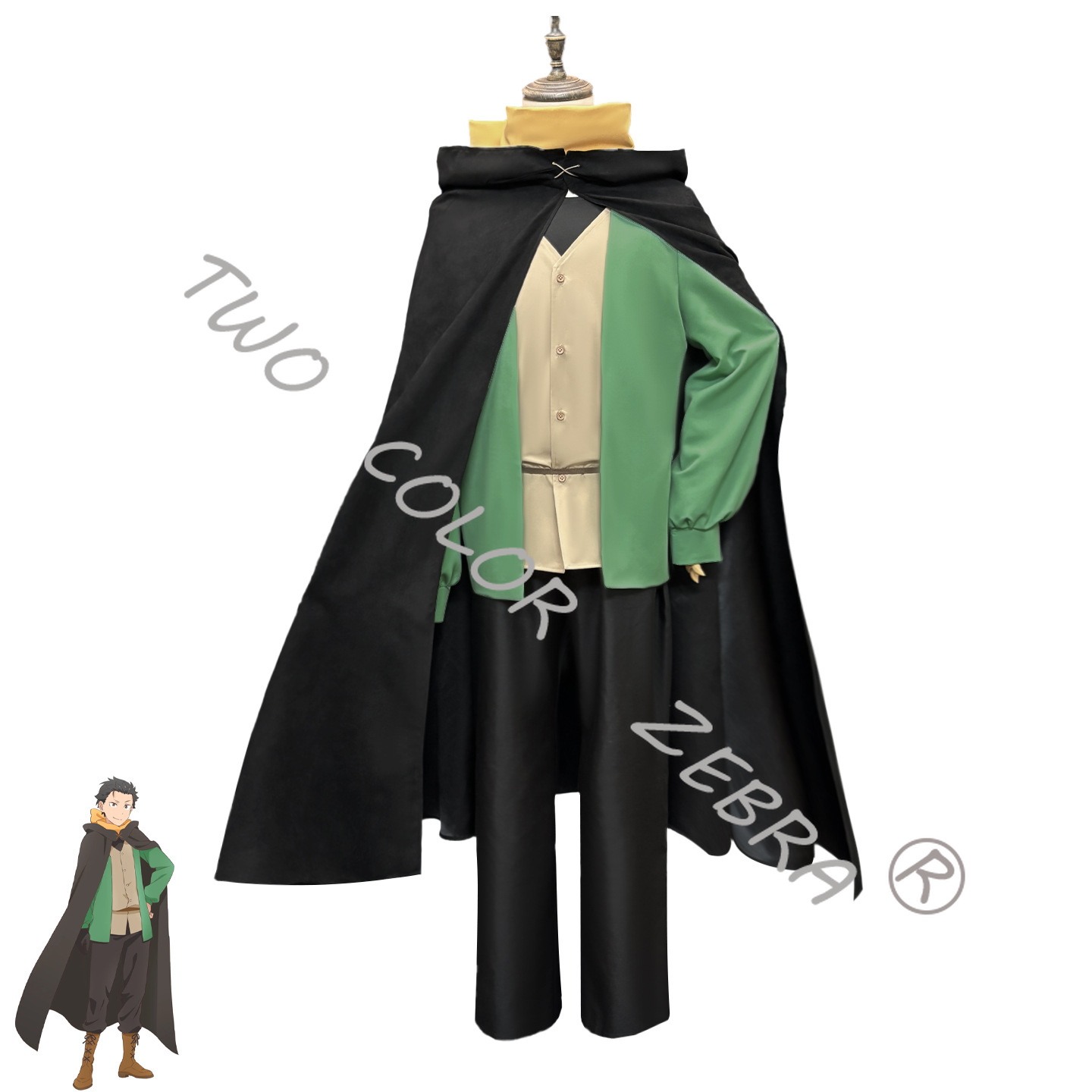 Natsuki Subaru Cosplay-Kostüm, – Anime Cosplay Re Zero Bewertung und Preis