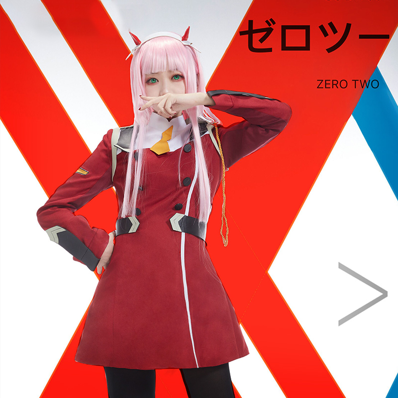 2018 Neues japanisches Anime D – Anime Cosplay Zero Two Bewertung und Preis