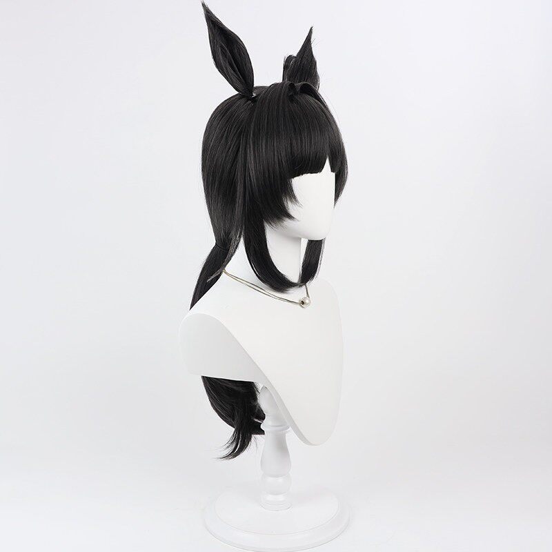 Logotype Cosplay-Perücke, Uma  – Cosplay Anime Black Hair Bewertung und Preis