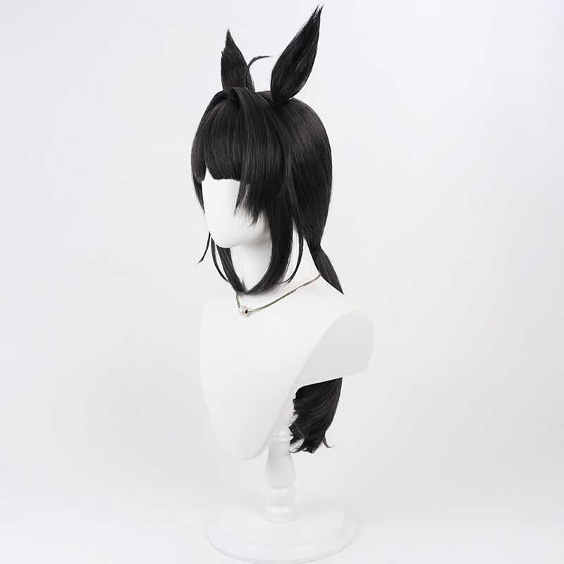Logotype Cosplay-Perücke, Uma  – Cosplay Anime Black Hair Bewertung und Preis