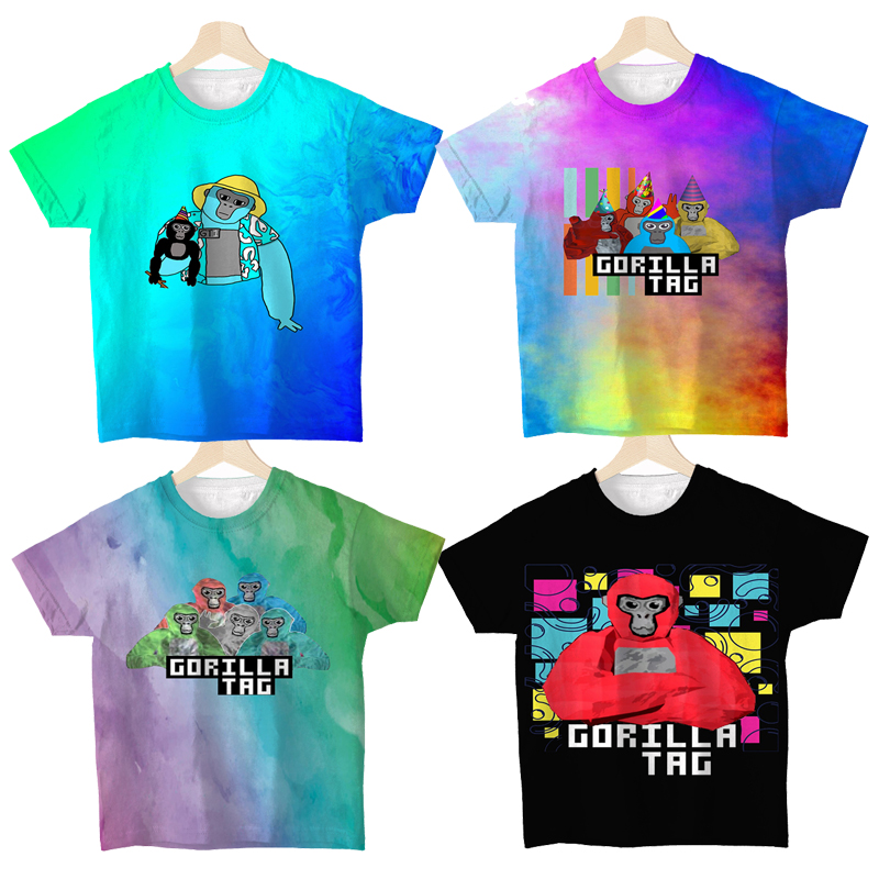 Gorilla Tag Kinder T-Shirts fü – Anime Cosplay Toddler Bewertung und Preis