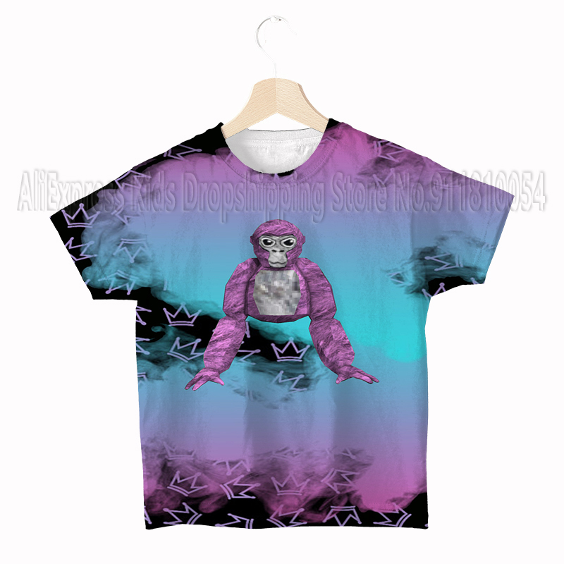 Gorilla Tag Kinder T-Shirts fü – Anime Cosplay Toddler Bewertung und Preis
