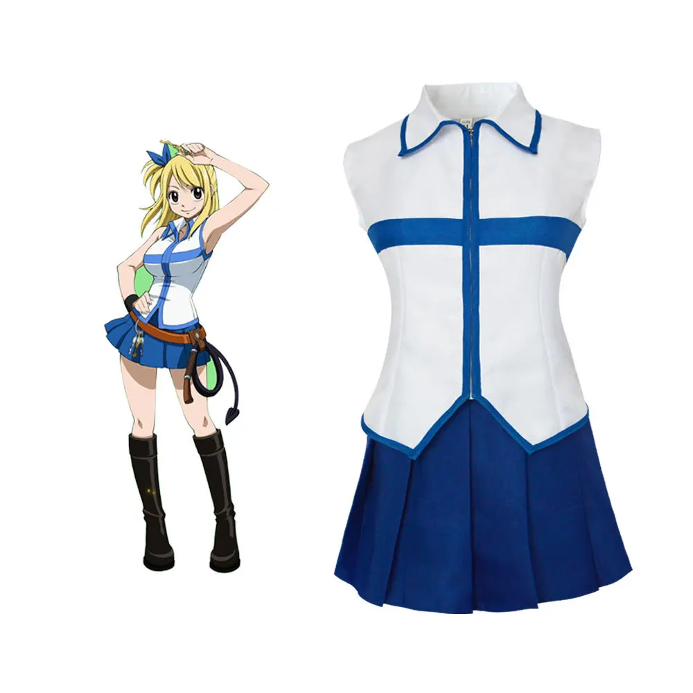 Fairy Tail Blaues und weißes ä – Anime Cosplay Expo 2025 Bewertung und Preis