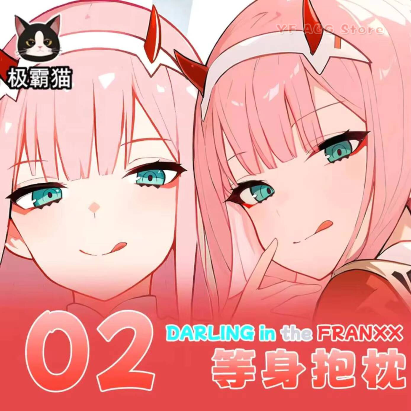 Dakimakura Anime DARG In Acg T – Anime Cosplay Zero Two Bewertung und Preis