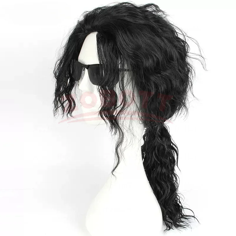 Anime Michael Jackson Cosplay  – Cosplay Anime Black Hair Bewertung und Preis