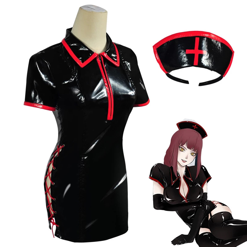 Anime Kettensäge Mann Cosplay  – Anime Cosplay Makima Bewertung und Preis