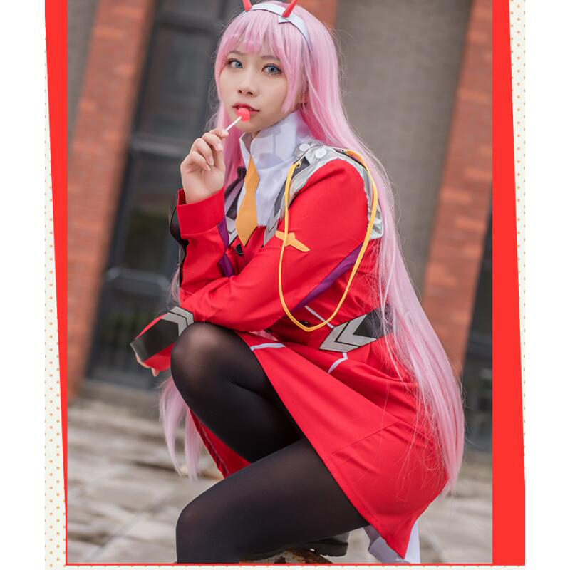 Anime 02 Kleider DARLING in th – Anime Cosplay Zero Two Bewertung und Preis