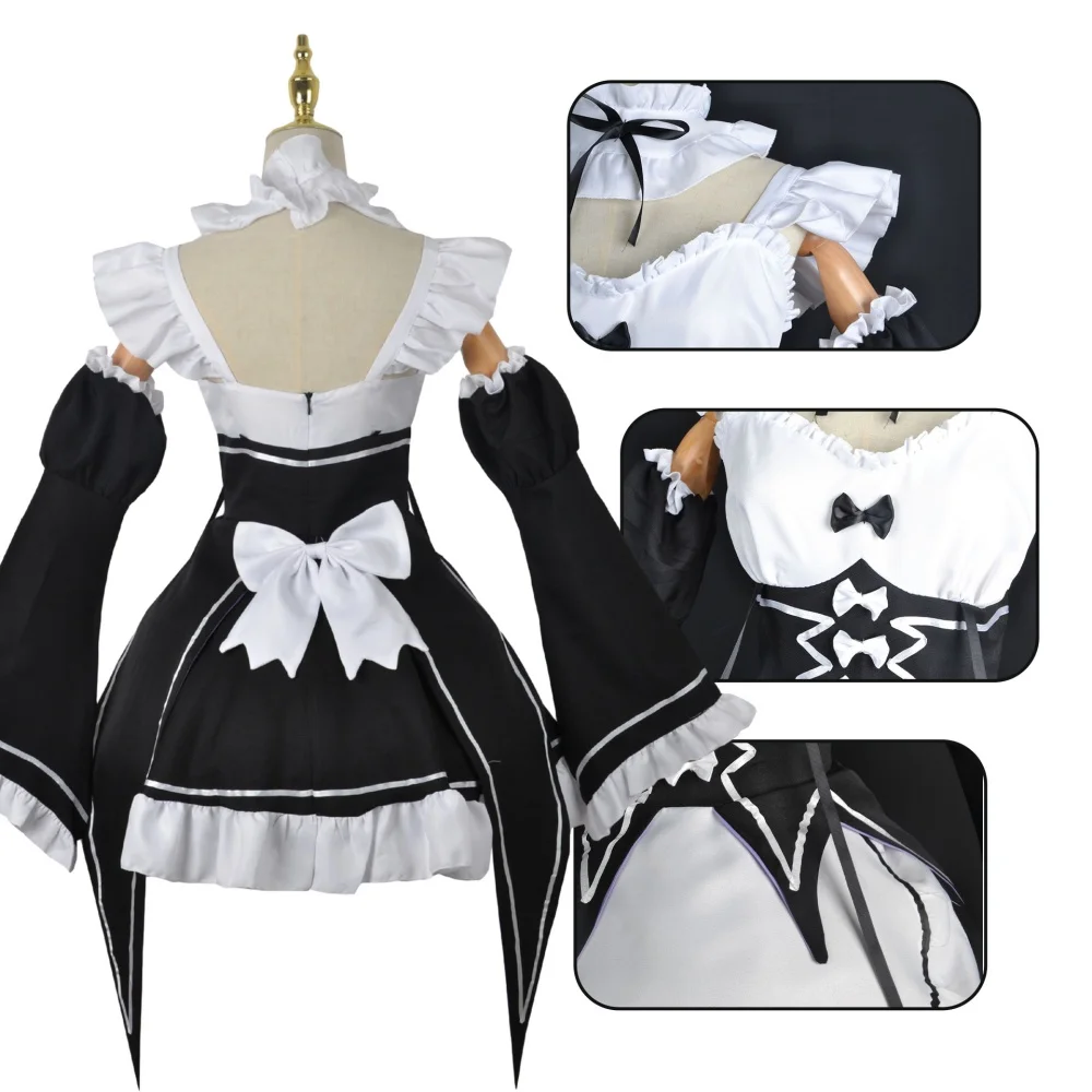 Anime Ram Rem Maid Cosplay Re  – Anime Cosplay Re Zero Bewertung und Preis