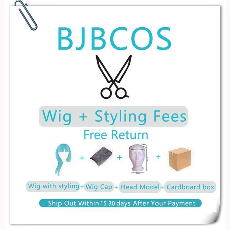 [Stylische Perücke] Mint Cospl – Cosplay Anime Black Hair Bewertung und Preis