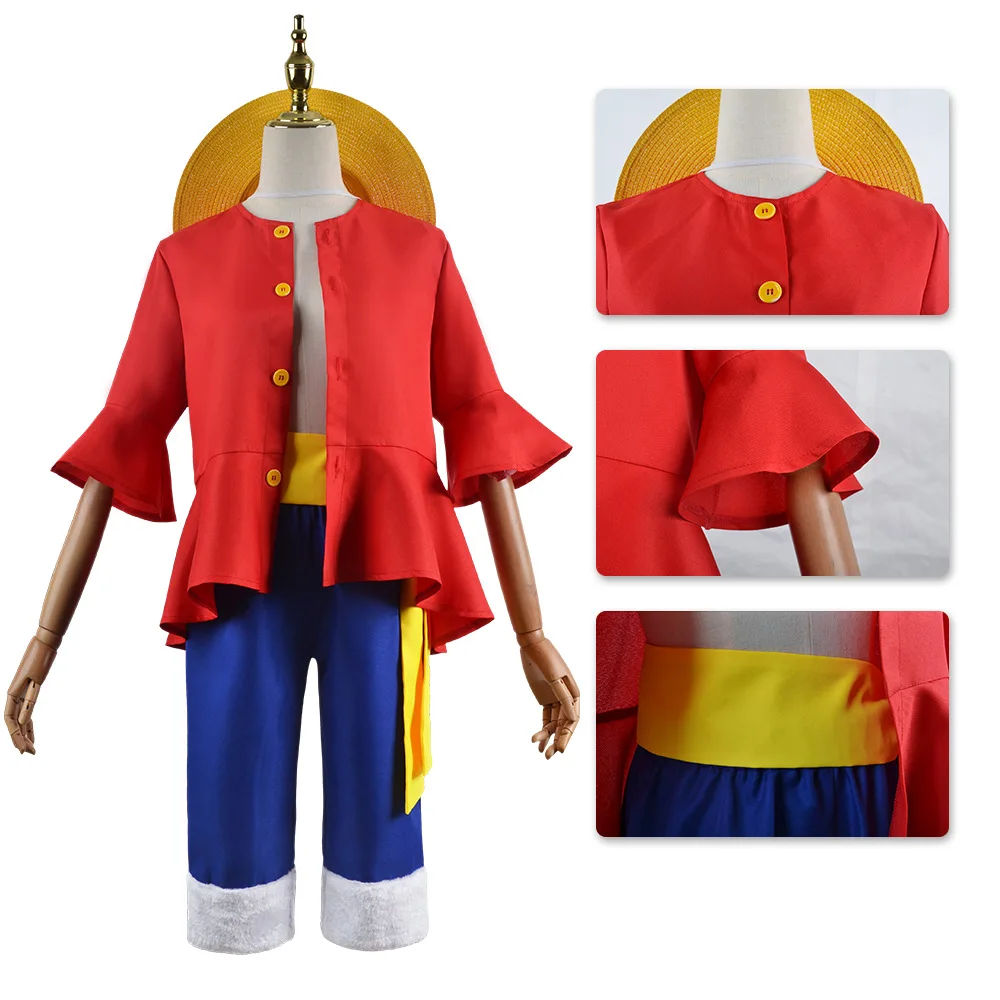 Anime Monkey D. Luffy Cosplay  – Anime Cosplay Toddler Bewertung und Preis