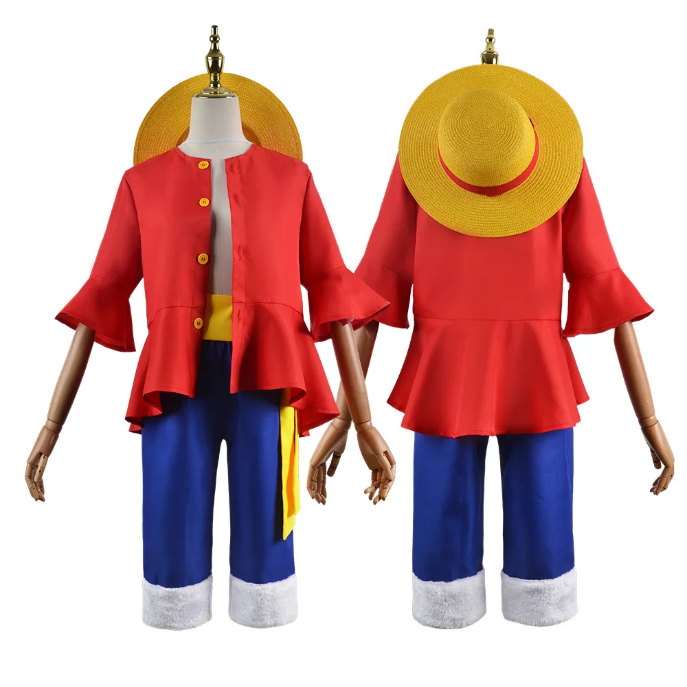 Anime Monkey D. Luffy Cosplay  – Anime Cosplay Toddler Bewertung und Preis